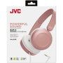 JVC HA-S31M-P-EX Auriculares On-Ear Plegables con Micrófono en Rosa